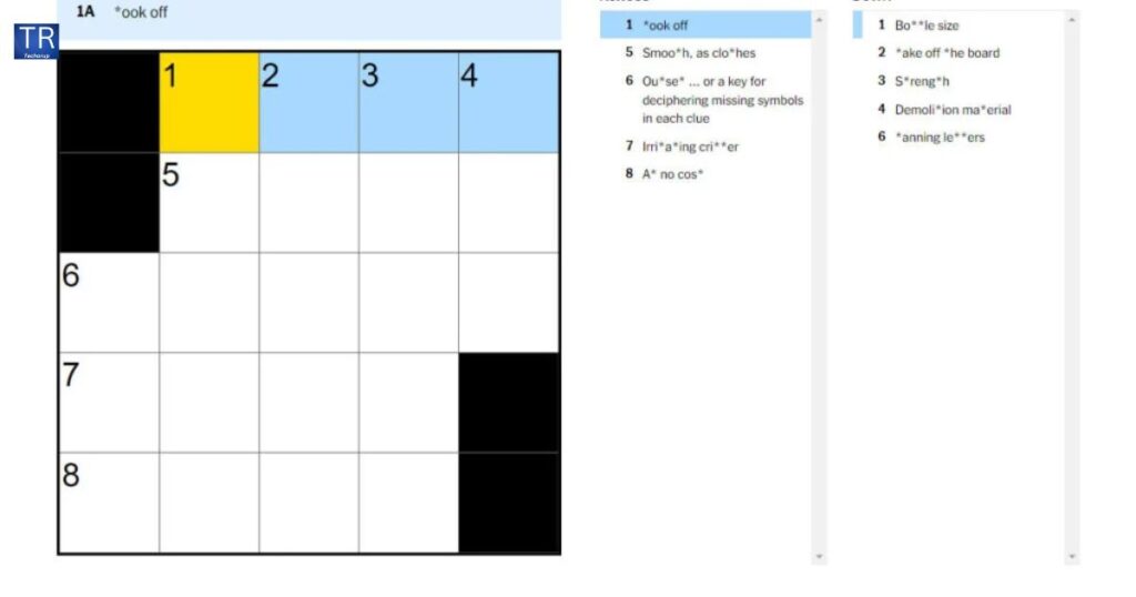  Mini Crossword