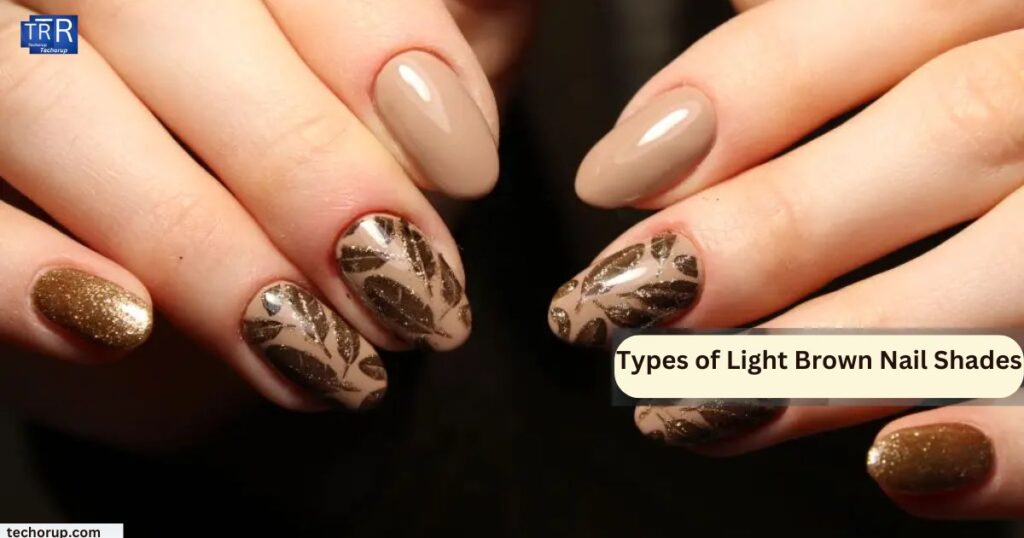 Types of Light Brown Nail Shades
